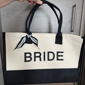 Bride canvas bag NEW